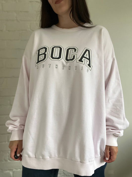 BOCA Authentic Pale Pink Crewneck - Size XXL