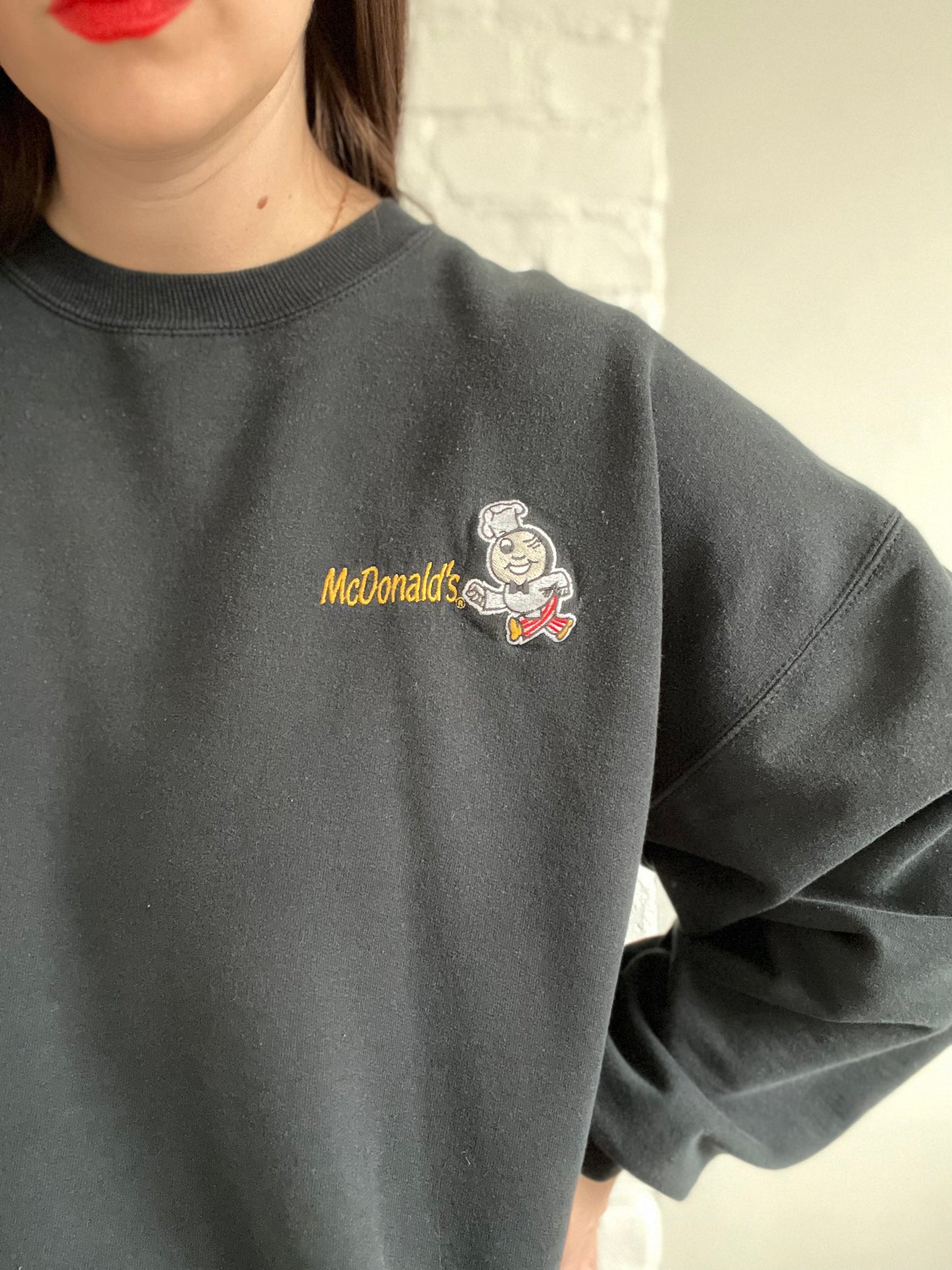 1950s McDonalds Vintage Sweater - L