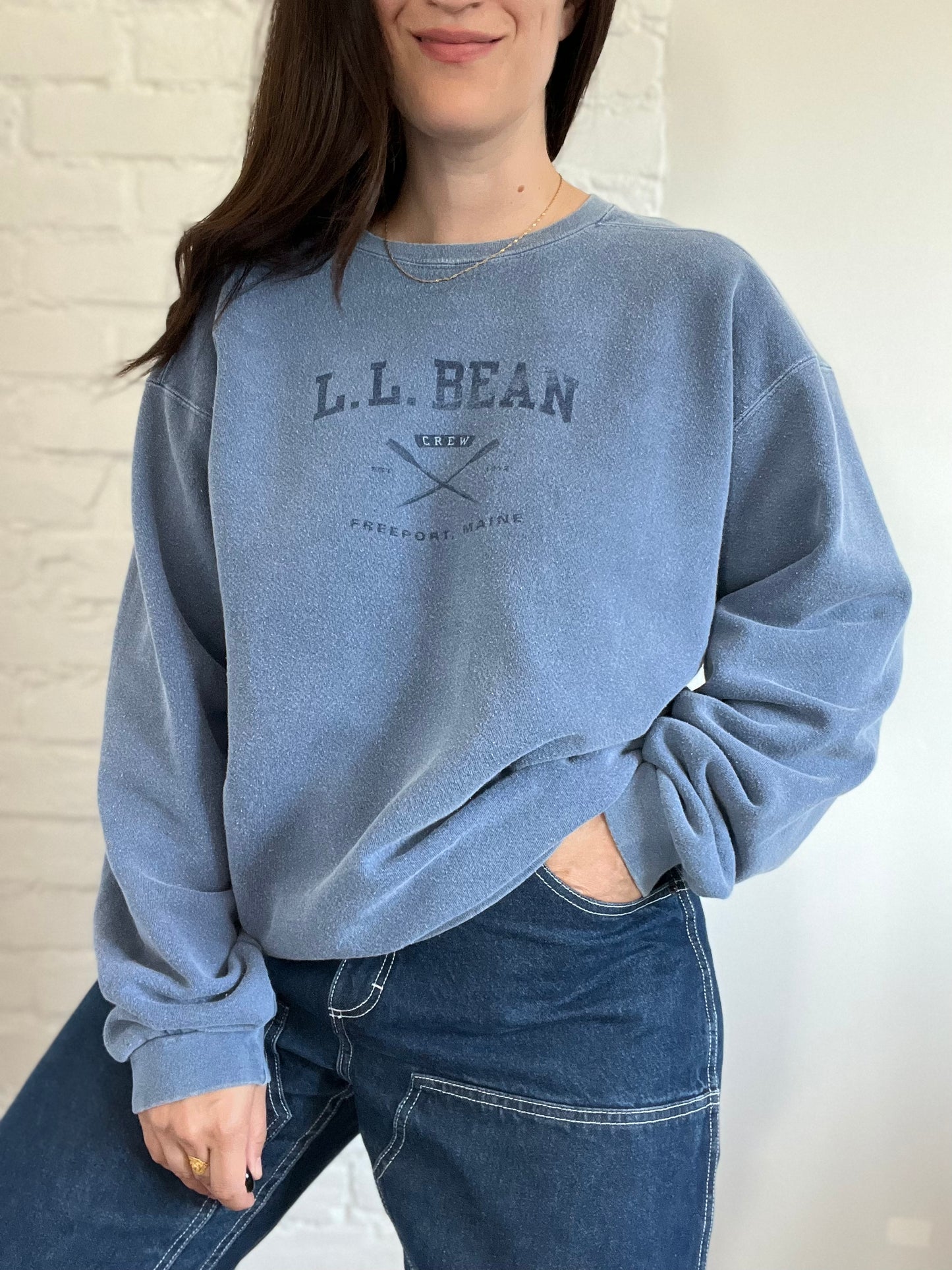 L.L Bean Crew Sweater  - Size XL
