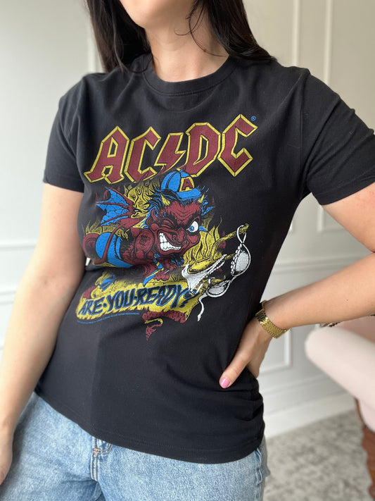 ACDC Are You Ready Tee - Size Mens S
