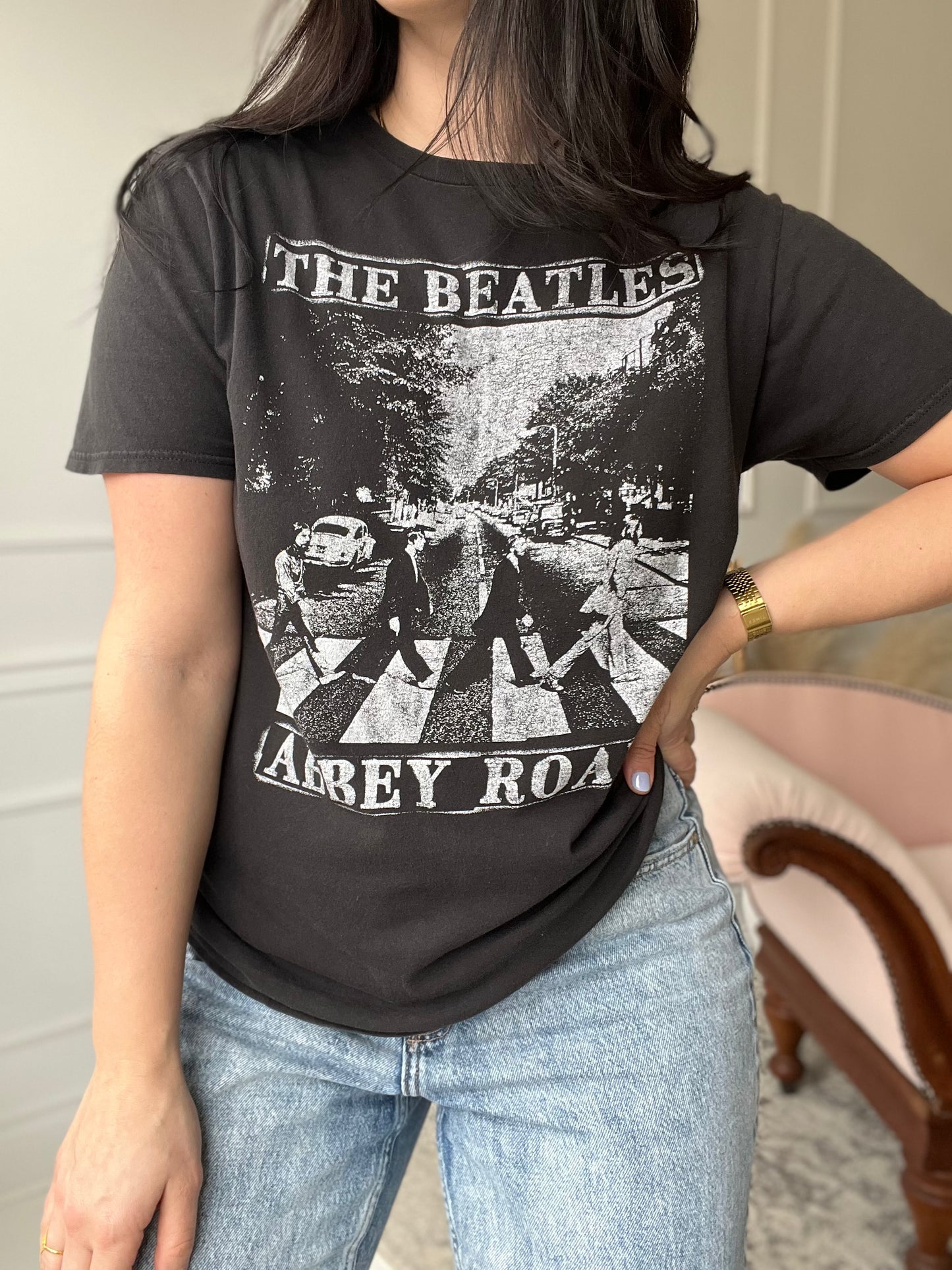 Beatles Band Tee - Size Mens L