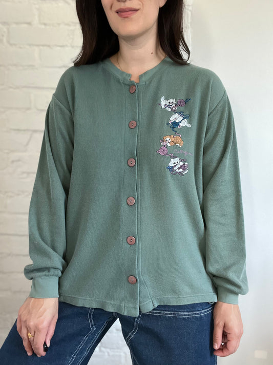 Cats Cottage Cove Sweater - Size M/L