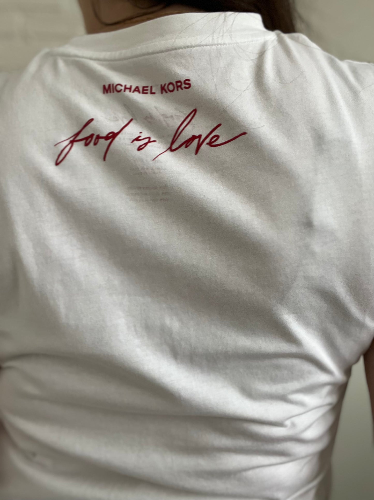 Food is Love Heart T-shirt - S
