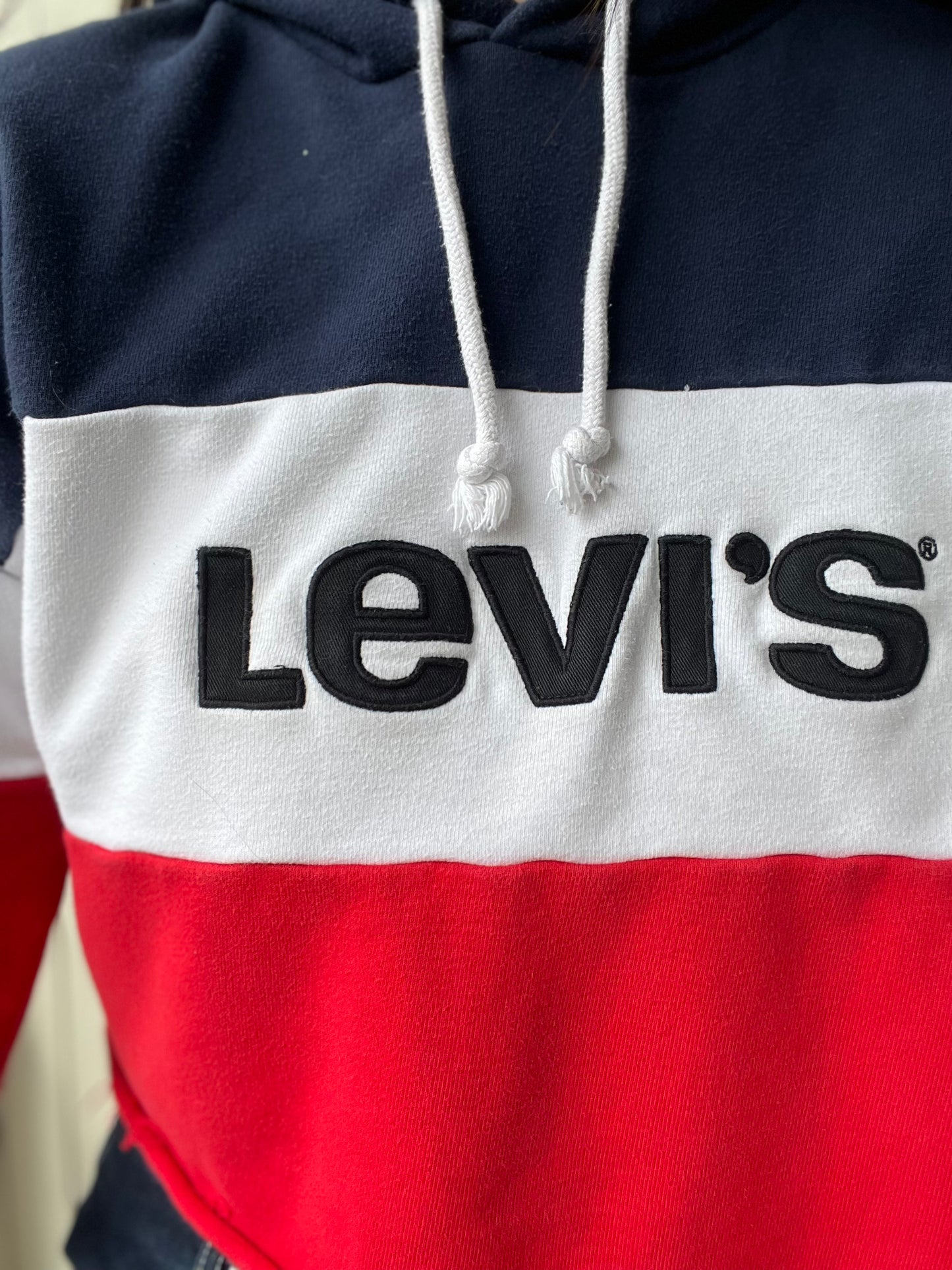 Levi's Crop Hoodie - Size M