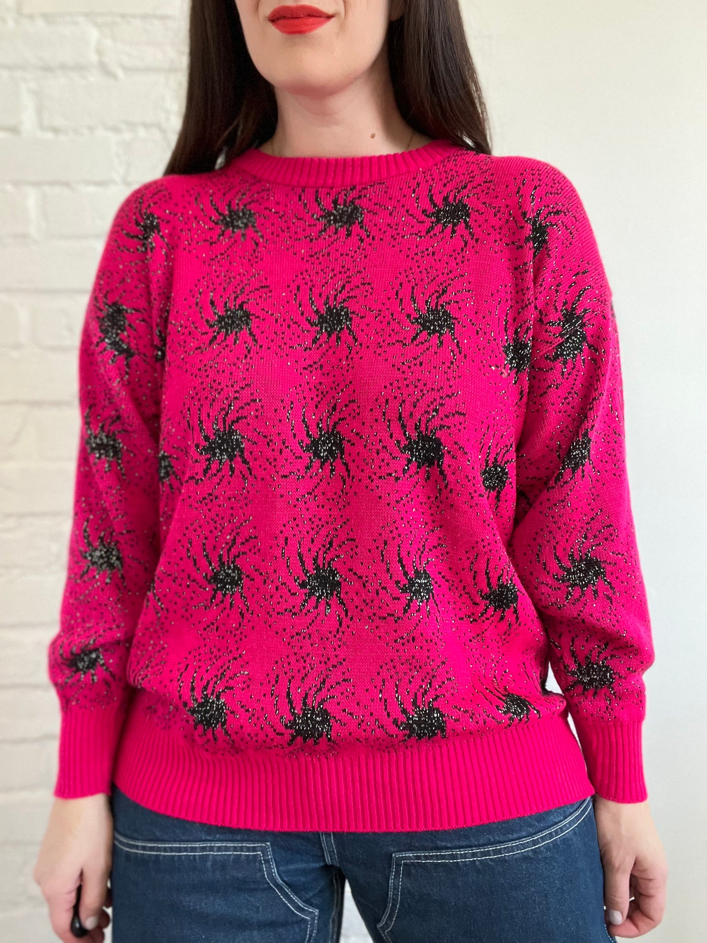 Bombshell Pink Knit Sweater - M