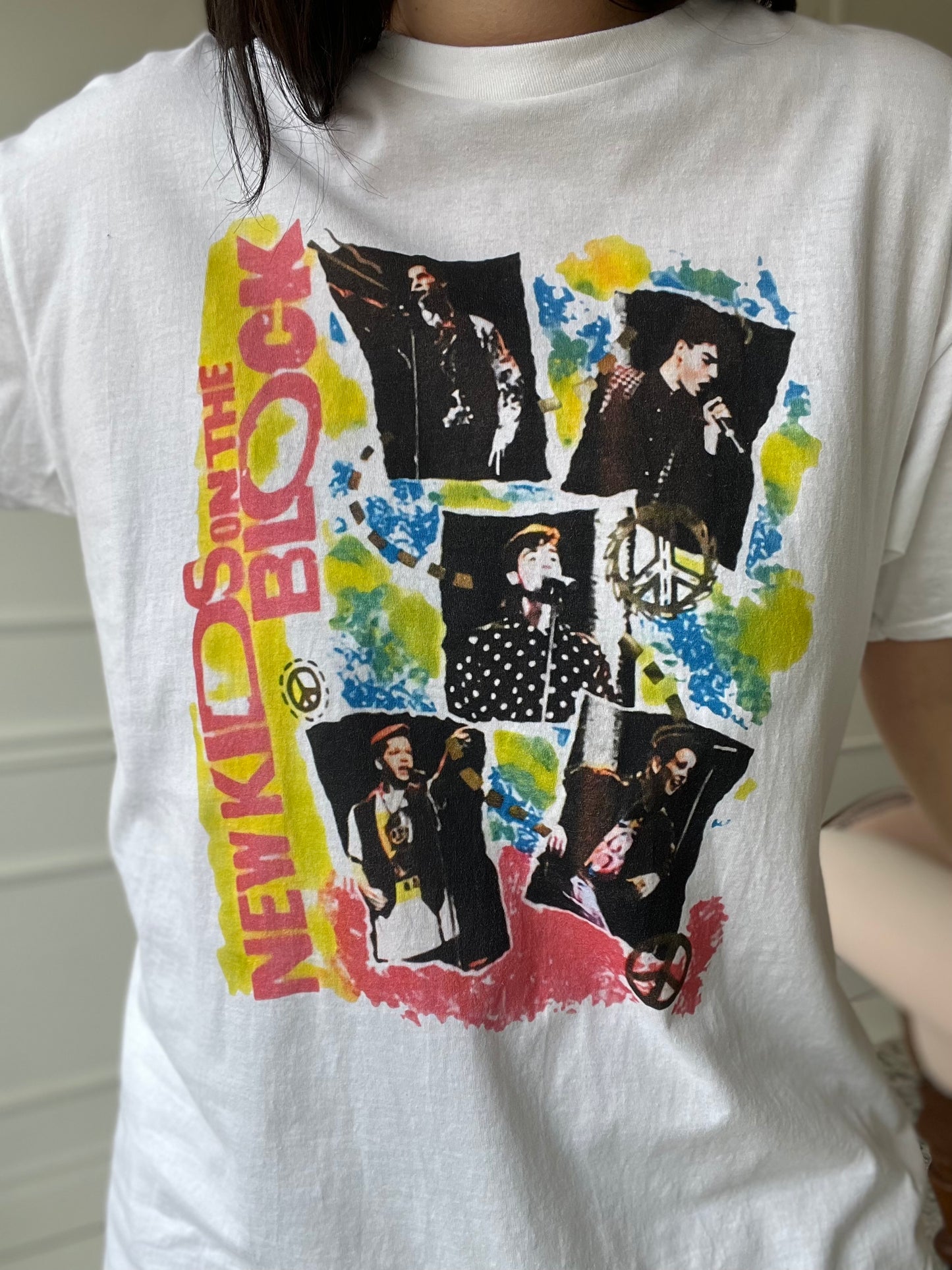 80s New Kids On the Block Tee - Size Mens XL