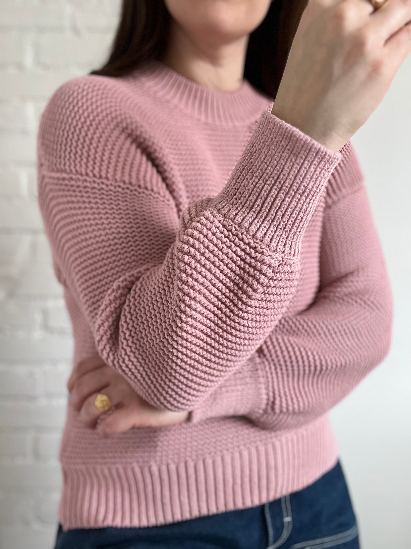 ICHI Pink High Quality Knit - S