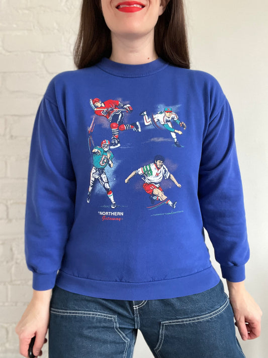 Multi-Sport Northern Getaway Graphic Sweater - XS/S