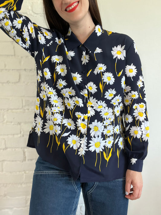 Sunflower Burst Blouse - XL