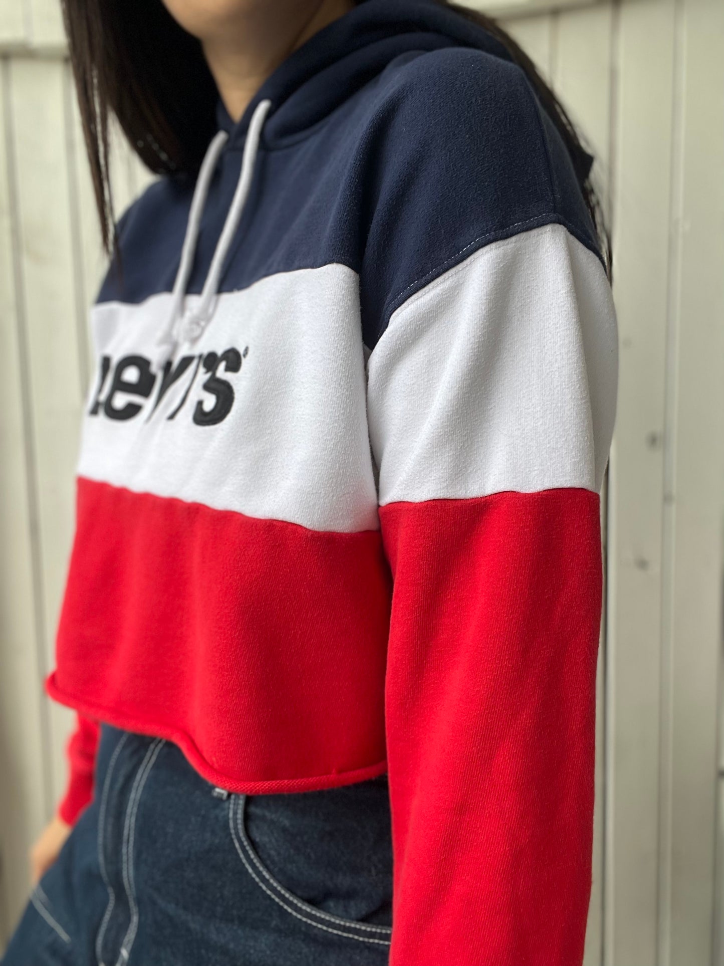 Levi's Crop Hoodie - Size M