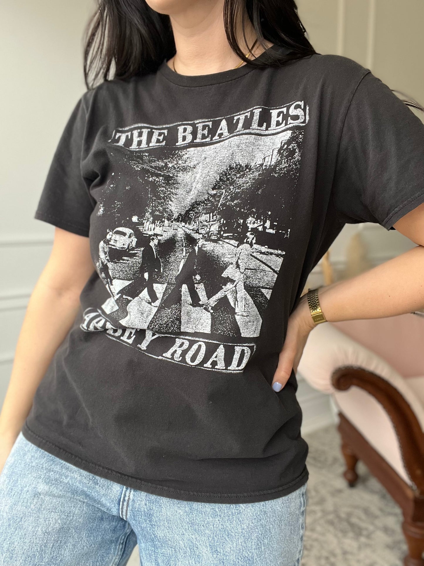 Beatles Band Tee - Size Mens L