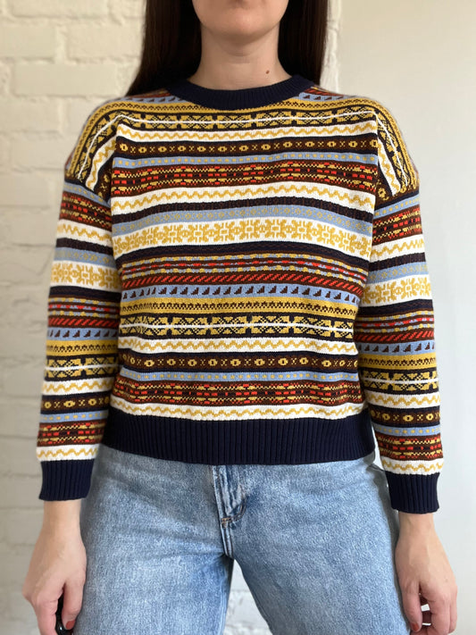 Striped Winter Knit  - S/M