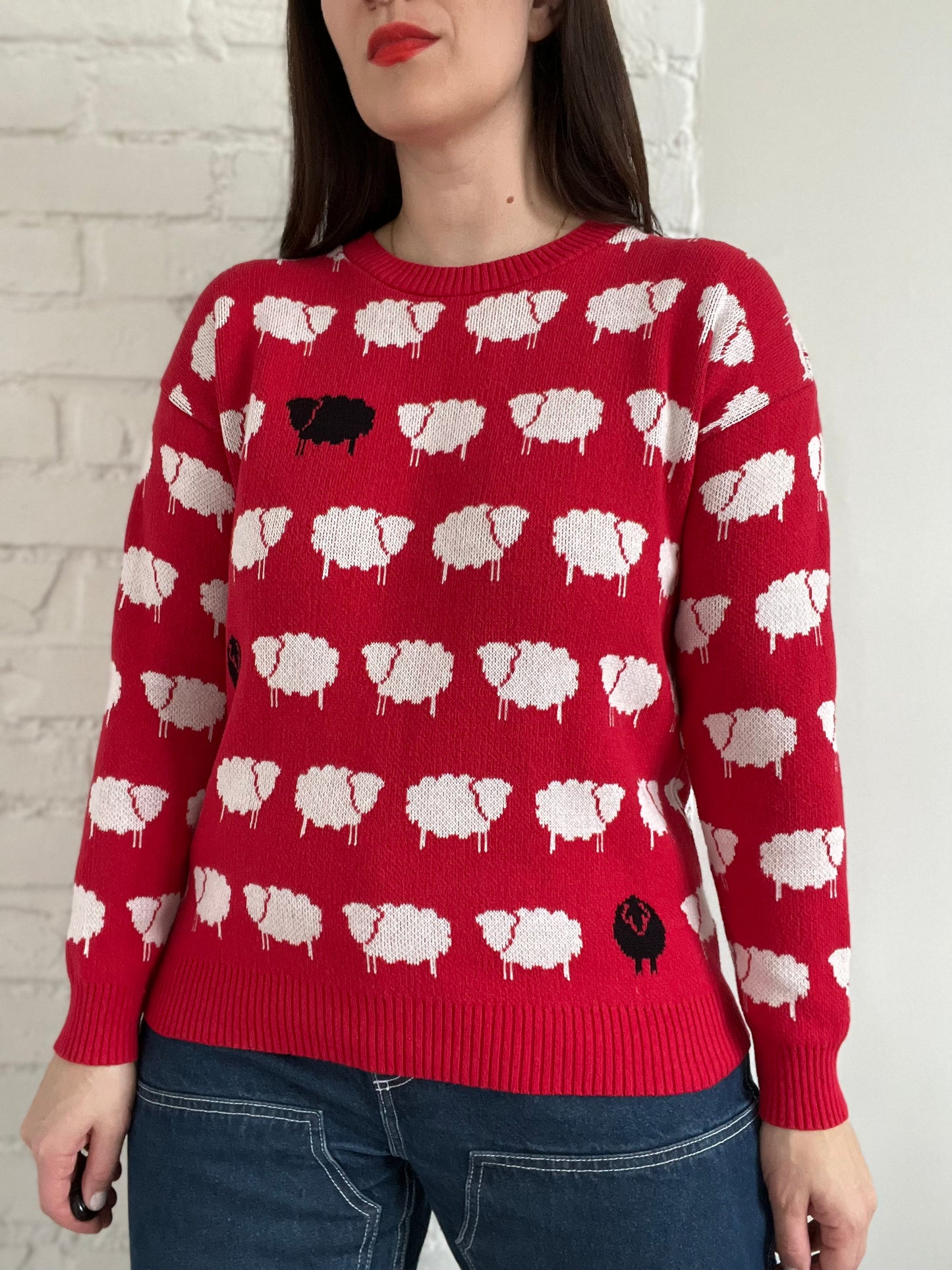 Princess "D" Sheep Inspired Sweater - M