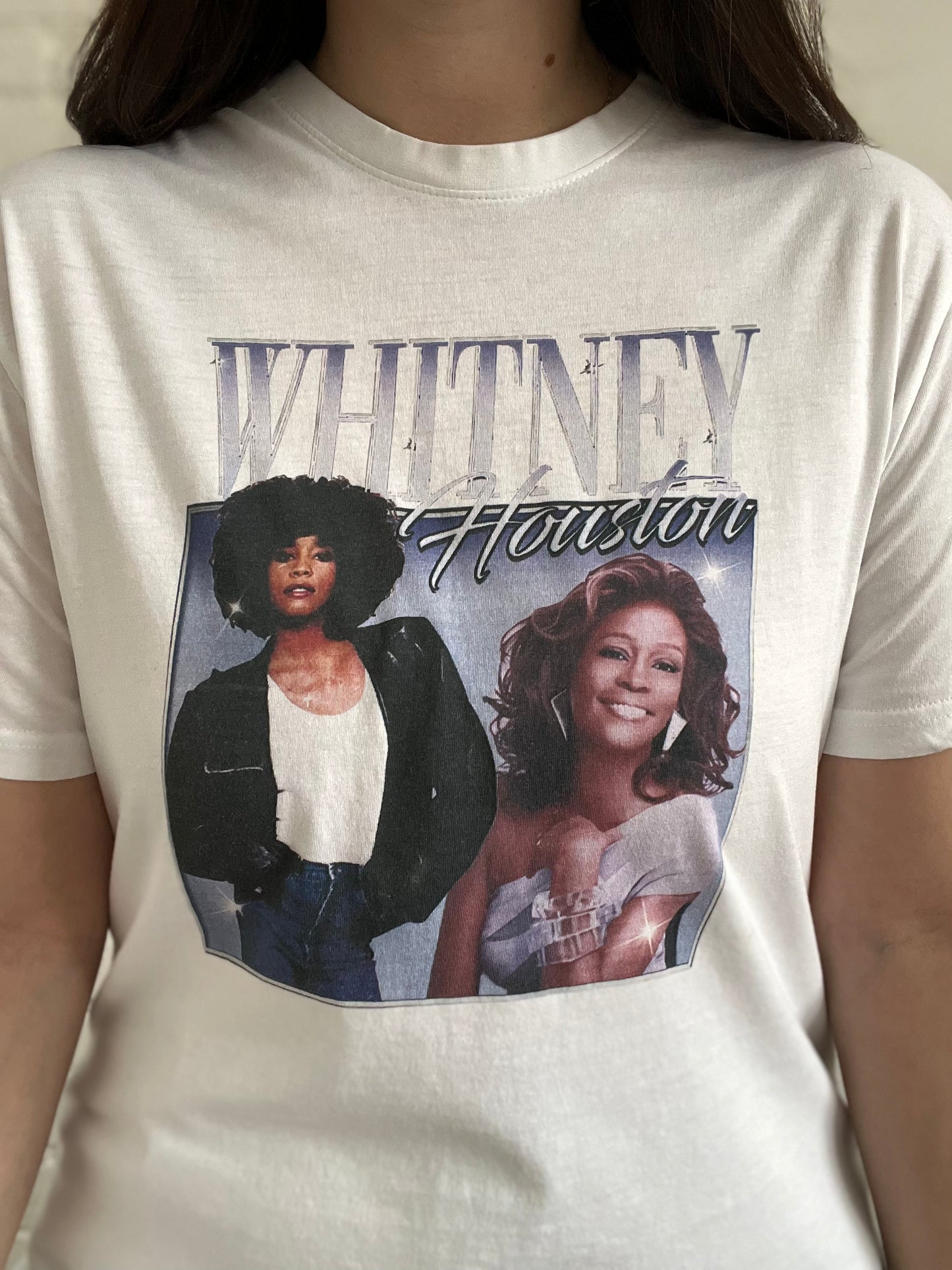 Whitney Houston Glamour T-shirt - Mens M