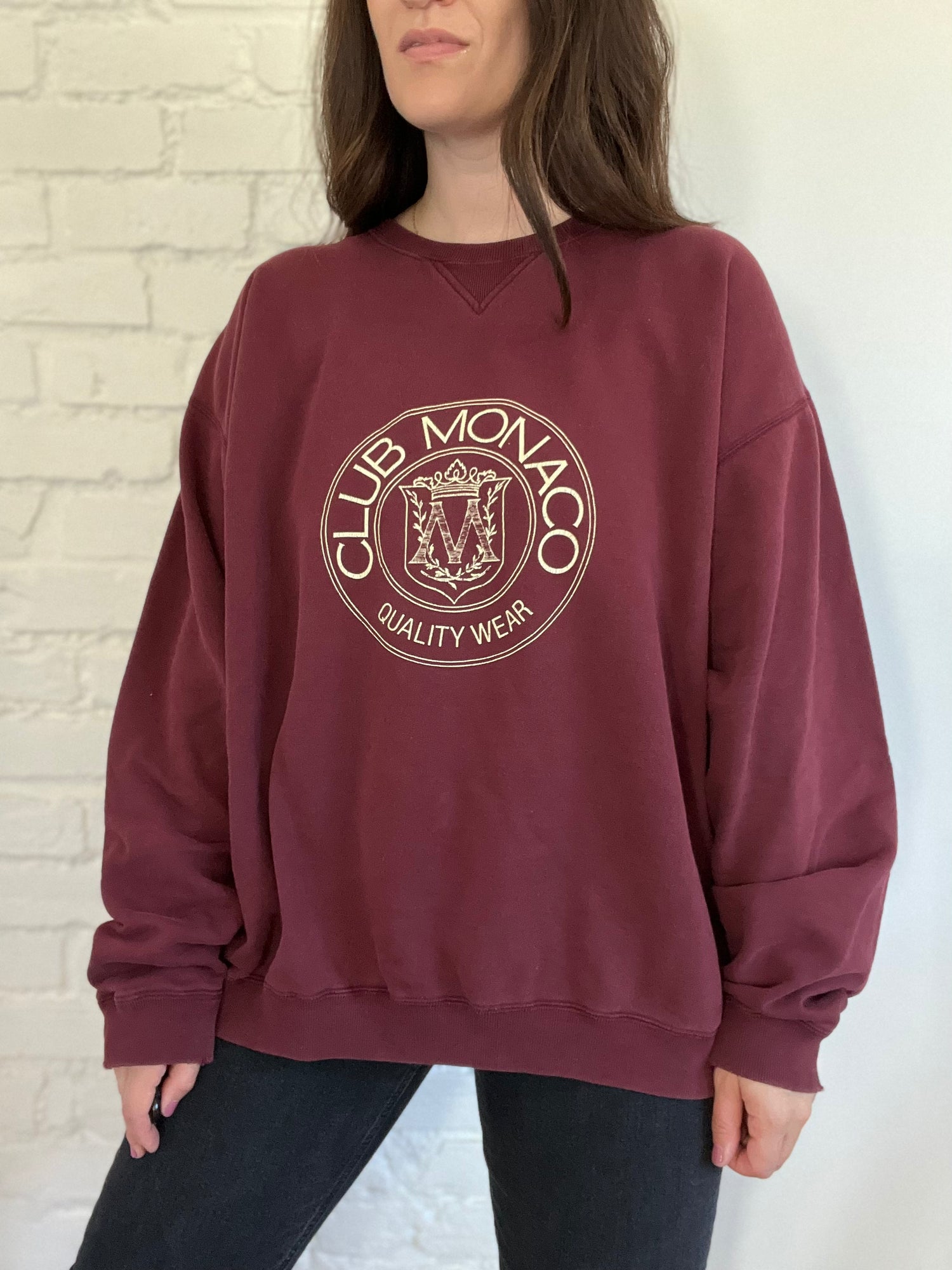 Vintage Club Monaco Crewneck Size XXL Hettie s