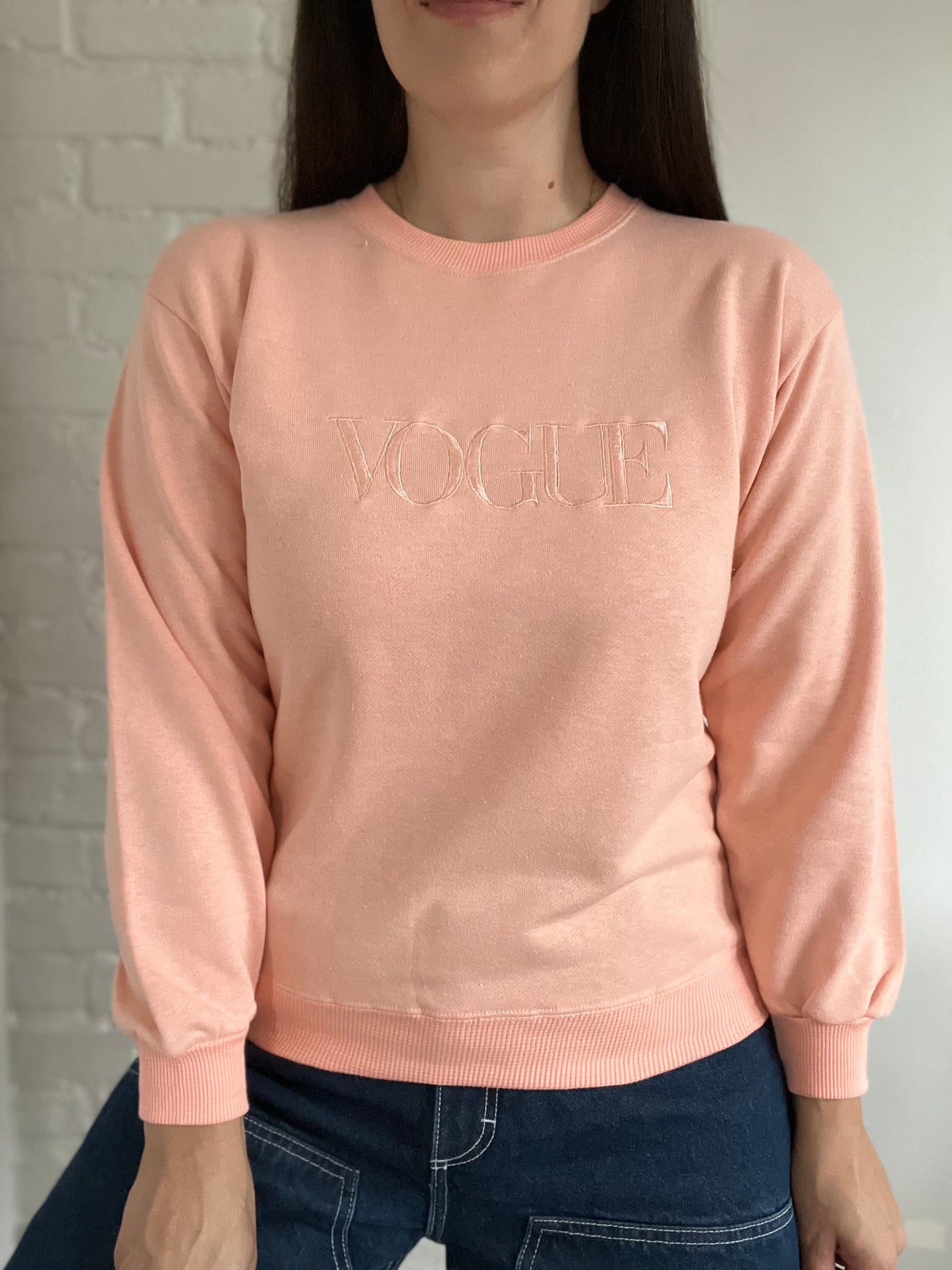 VOGUE Crewneck Sweater - Size S/M