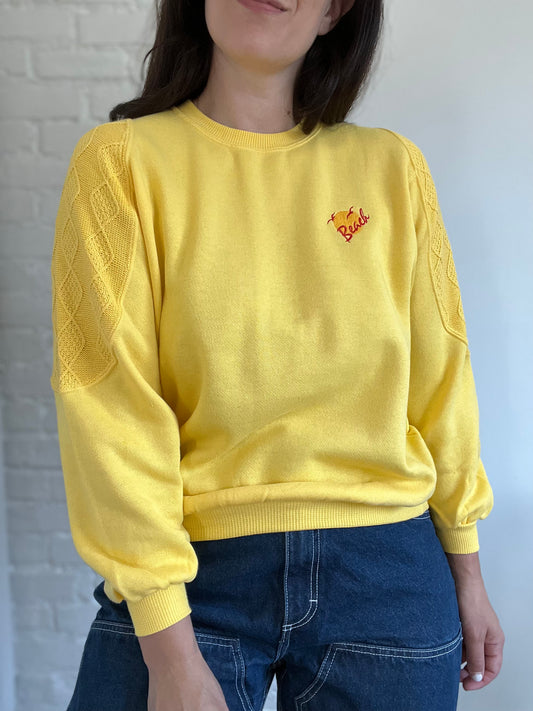 Sunshine Beach Vintage Crewneck - Size S