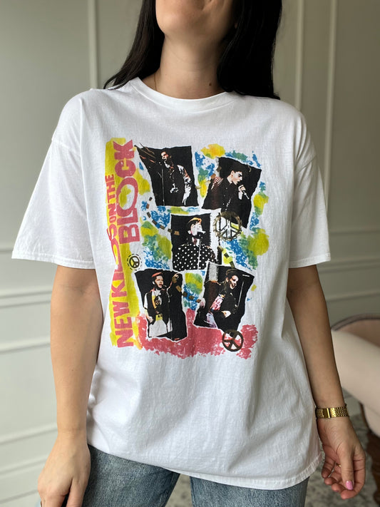 80s New Kids On the Block Tee - Size Mens XL