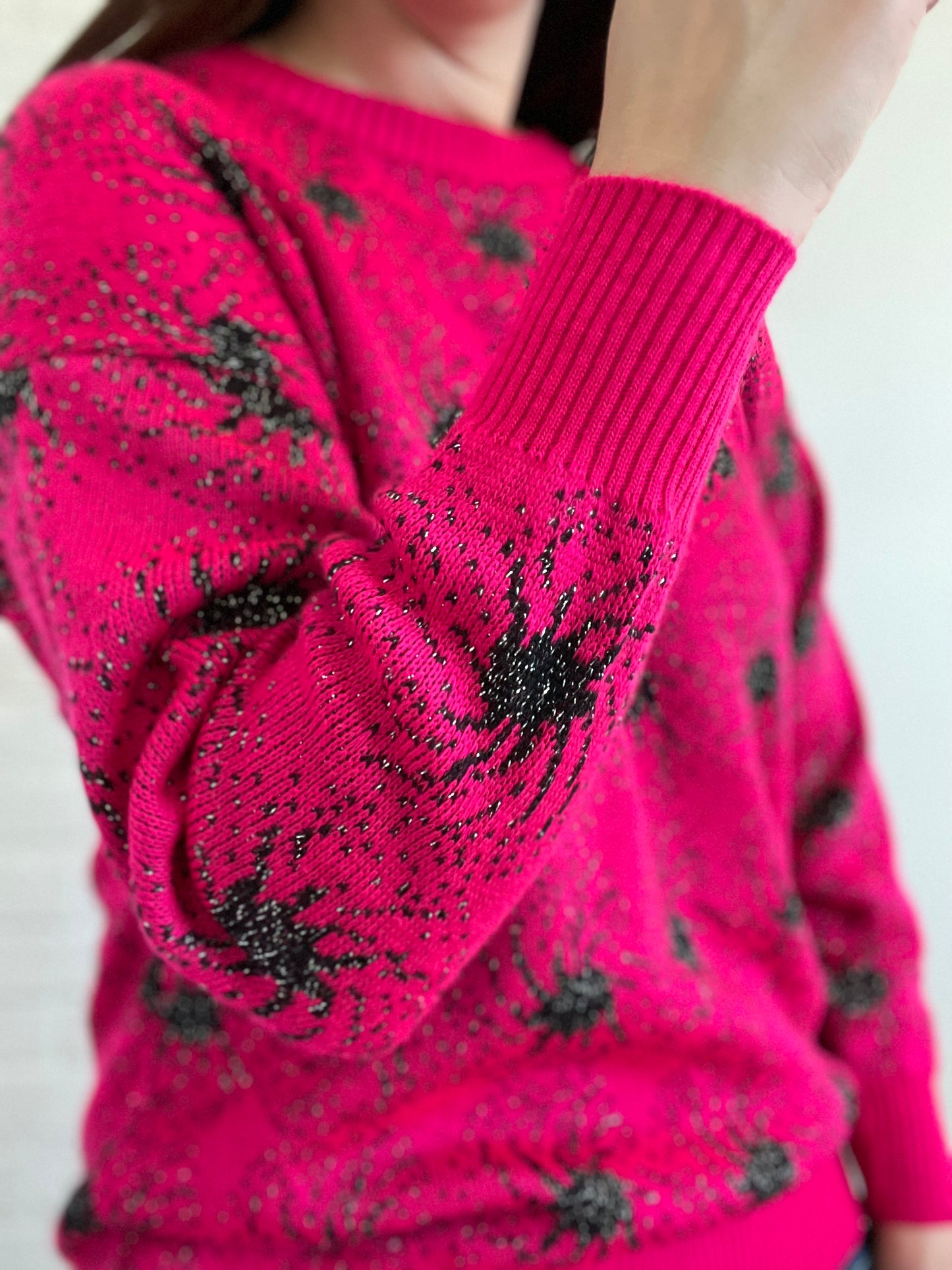 Bombshell Pink Knit Sweater - M