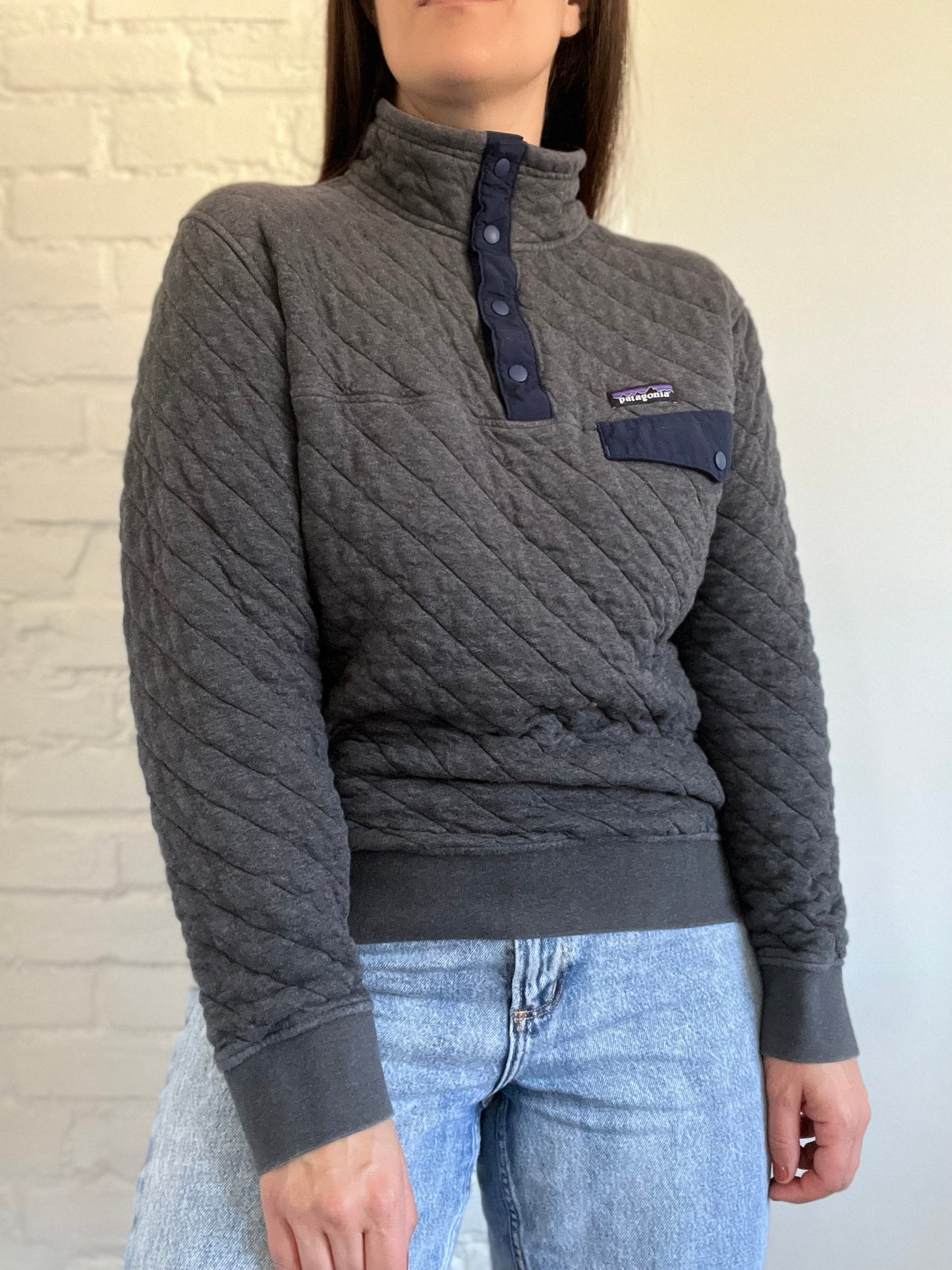 Patagonia Quilted Synchilla Sweater - M