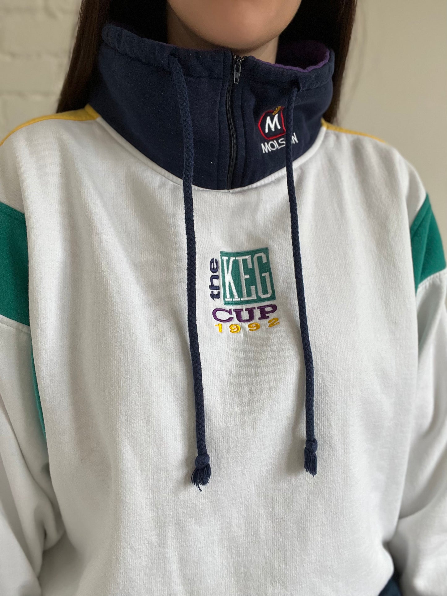 1992 The Keg Cup Molson Pullover - M/L