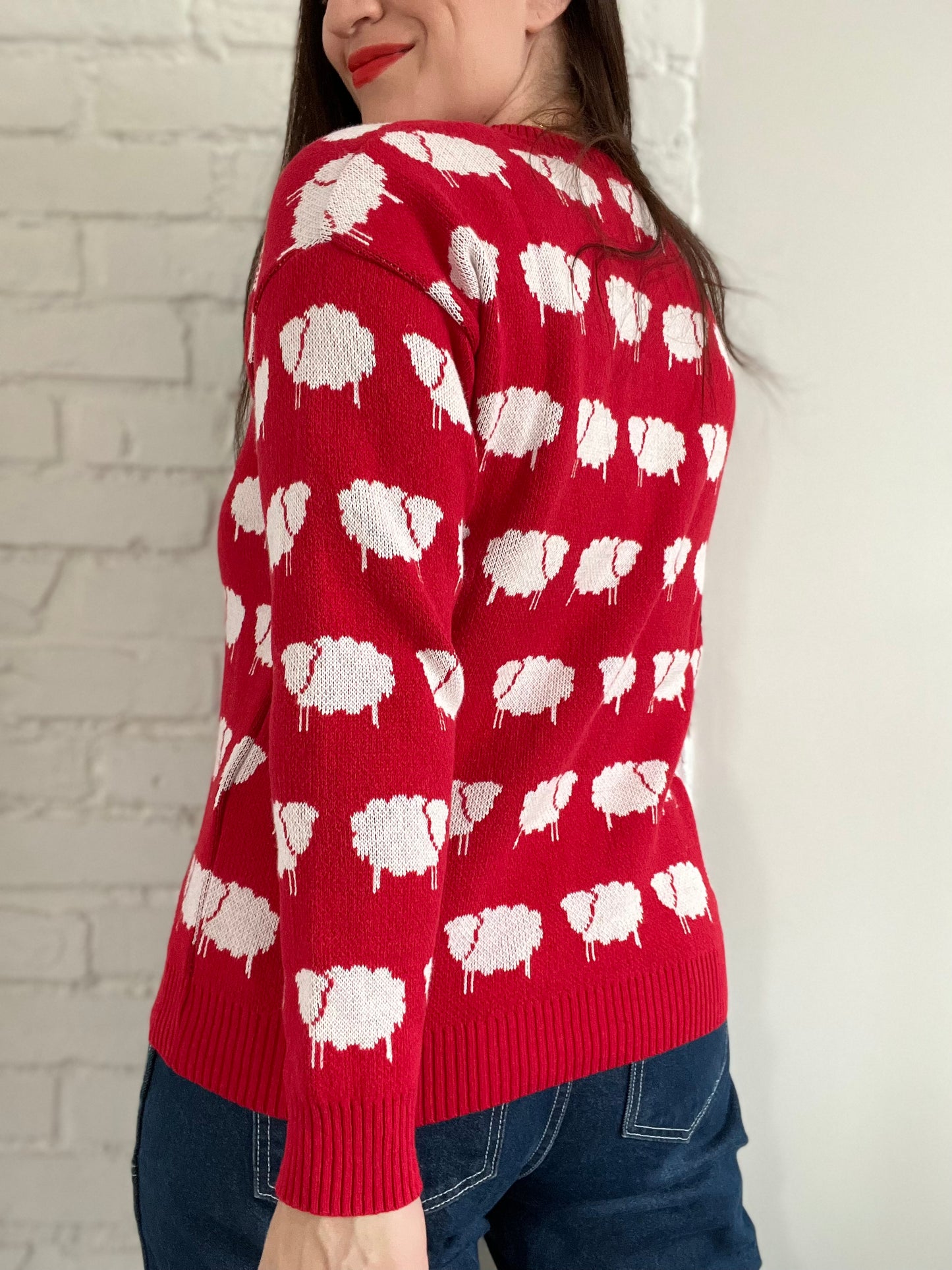 Princess "D" Sheep Inspired Sweater - M