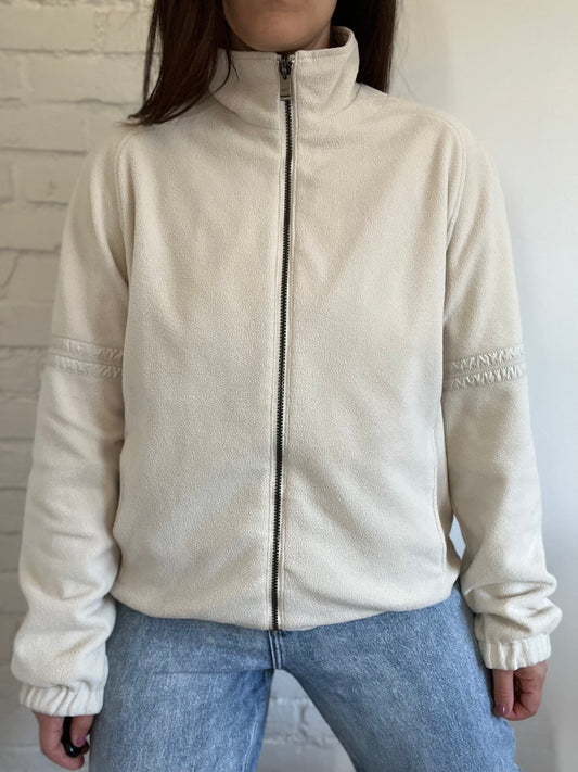 Beige Fleece Jacket - Size M/L
