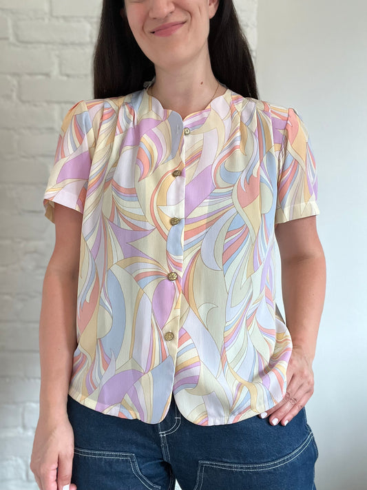 Ice Cream Swirl Shirt - Size M/L