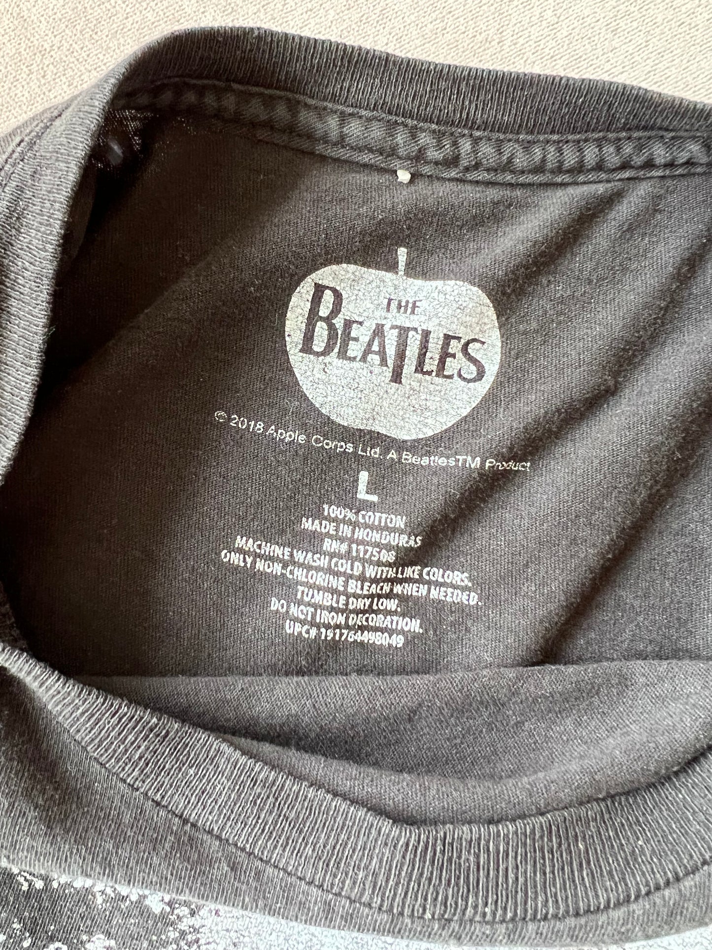 Beatles Band Tee - Size Mens L